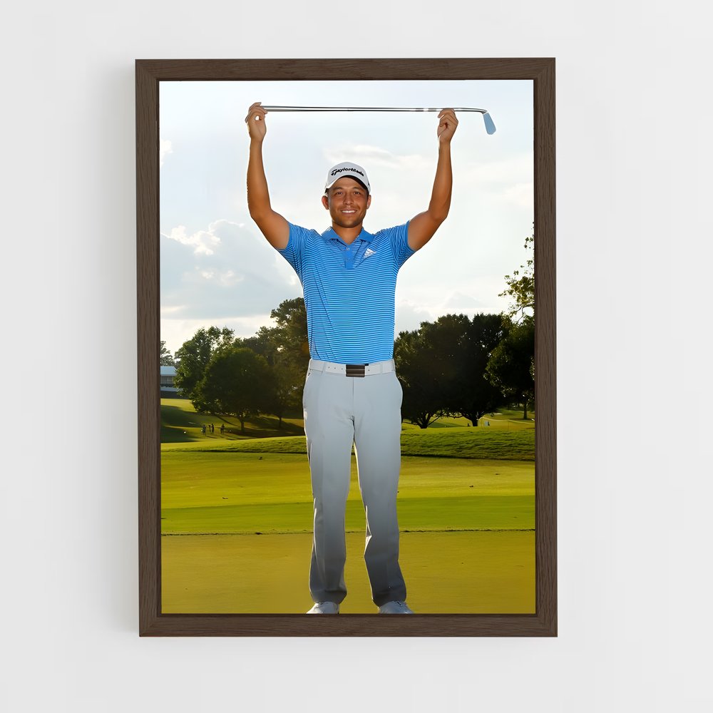 Poster Xander de schauffele – affiche Golf (vue 5)